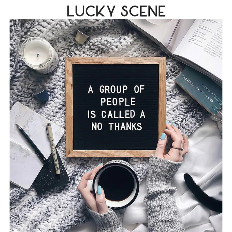 DIYフェルトメッセージボード 無垢材フレーム