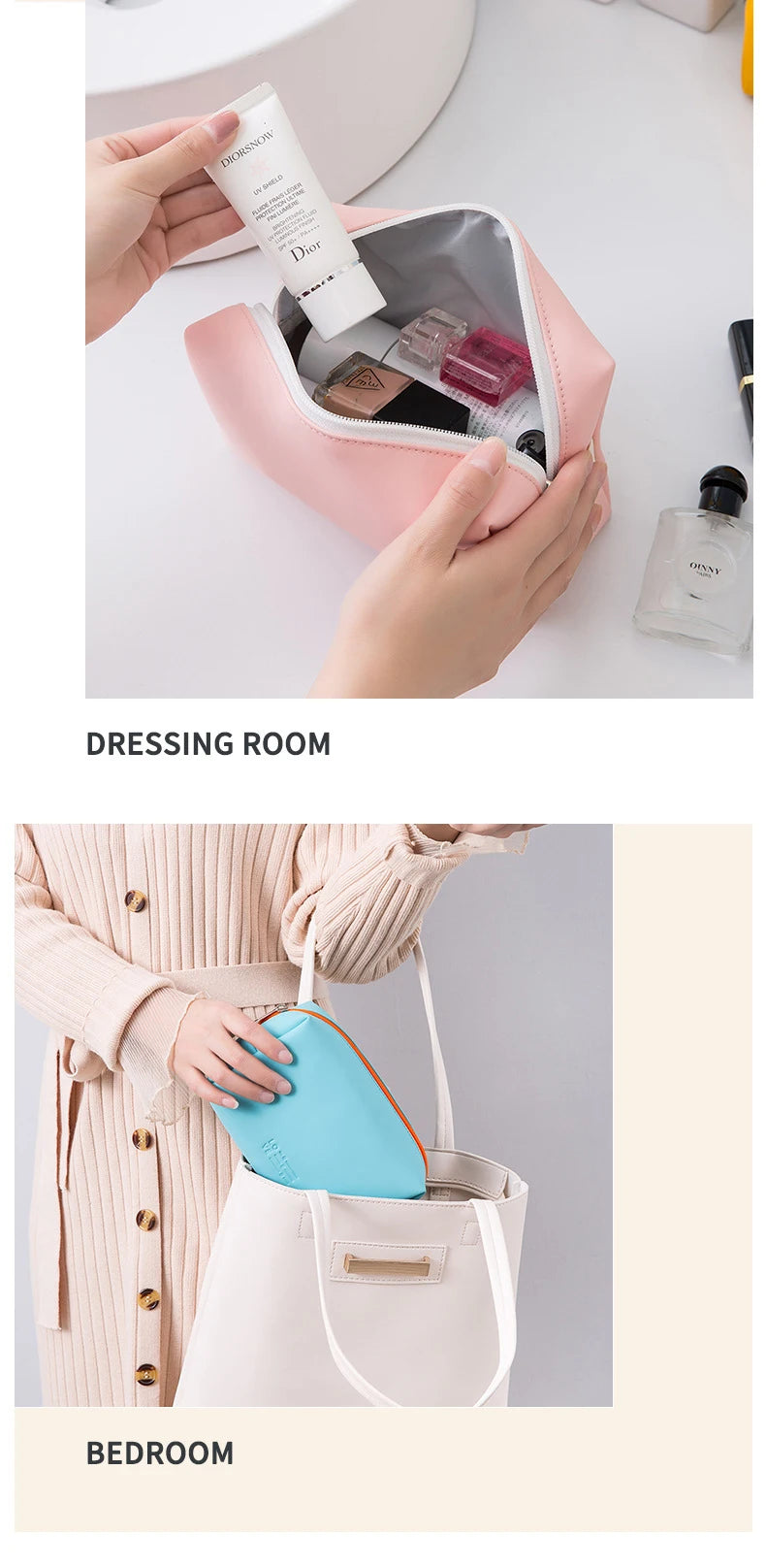 |イベント・ノベルティ用品 | 防水 キャンディカラーコスメポーチ | W16.5×H11.5×D7cm