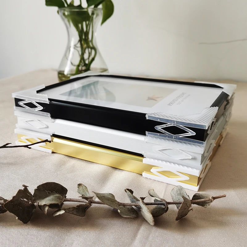 結婚式・インテリア装飾|壁掛け用アルミ製小型フォトフレーム