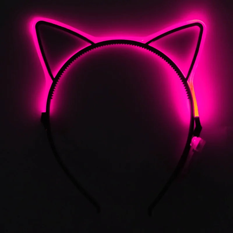 イベント・ハロウィングッズ|LED光るグッズいろいろ アクセサリー 猫耳 サングラス