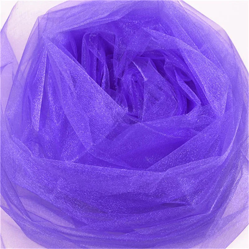 インテリア・パーティ装飾 | オーガンジー生地 | 全長5m/10m 豊富なカラー