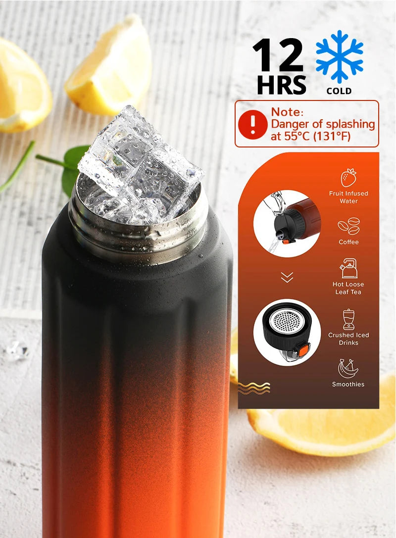 |イベント・ノベルティ用品 | ステンレス魔法瓶 スポーツボトル | 600ml