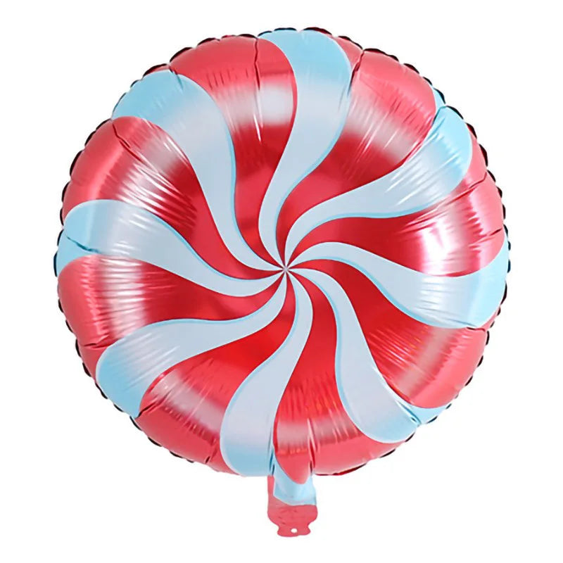 クリスマス用キャンディケインホイルバルーンセット