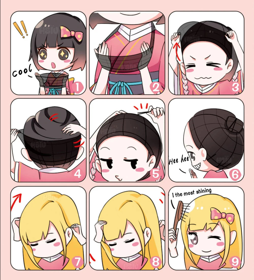 イベント・ハロウィングッズ|アニメキャラ風 ロングストレートコスプレ用ウイッグ(80c)