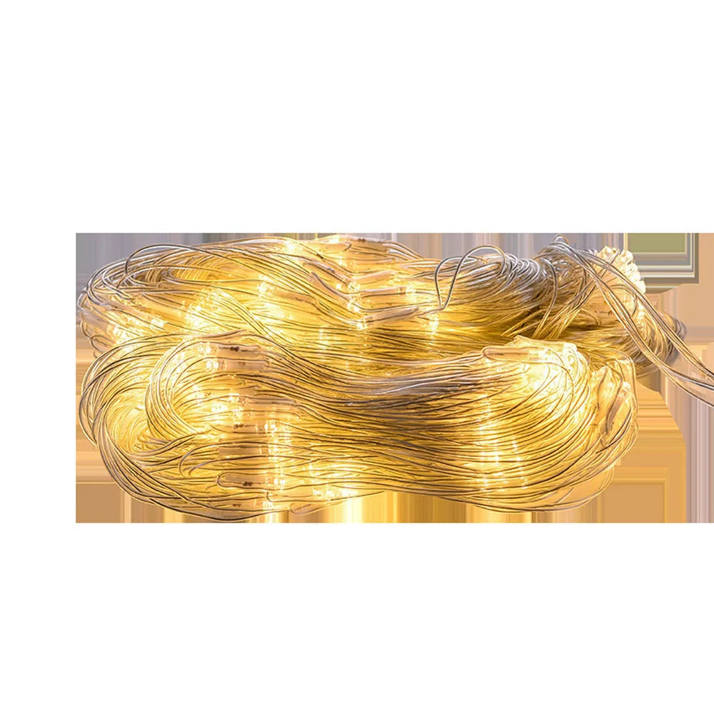 ドレープライト|イベント・クリスマス装飾|LEDクリスマスライト 屋外用ネットメッシュ(幅1.5M~12M)