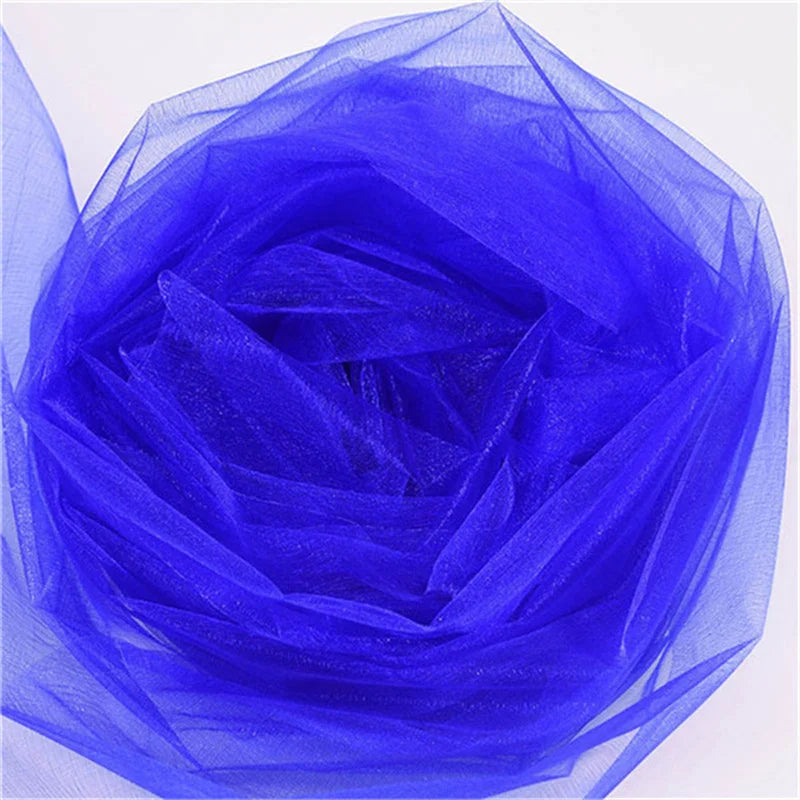 インテリア・パーティ装飾 | オーガンジー生地 | 全長5m/10m 豊富なカラー