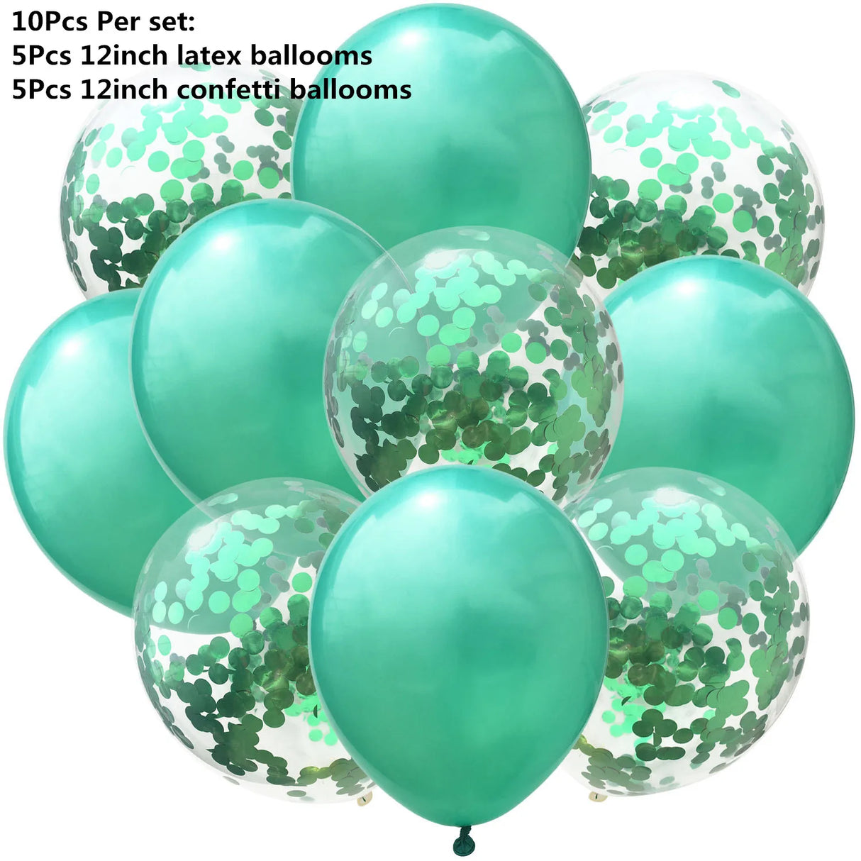 ミックスメタリックバルーンセット 10/14個