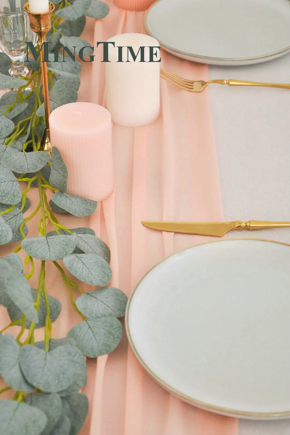 インテリア・パーティ装飾 | シフォン素材テーブルランナー | 2m/3.05m/4.26cm