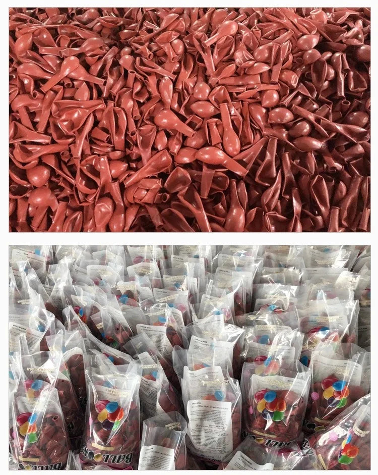 イベント・バルーン装飾 | メタリックカラーミックスバルーンセット | 10~40個