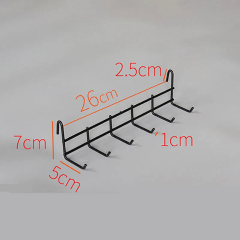 壁掛けグリッドラック用アクセサリー