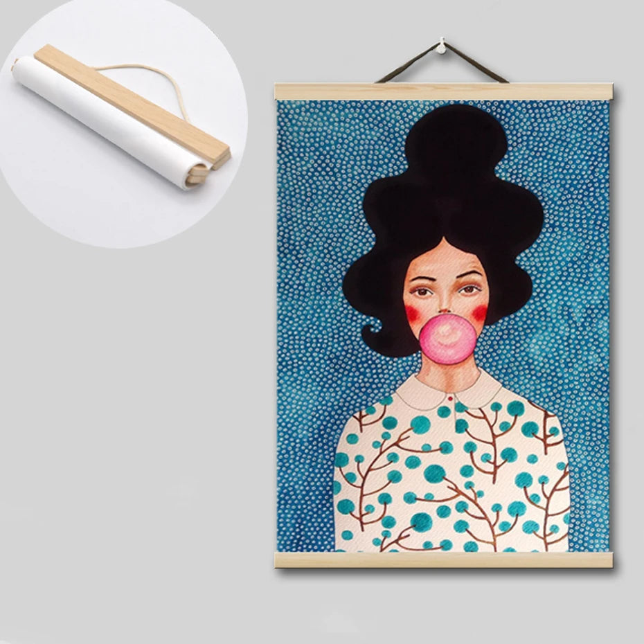 結婚式・インテリア装飾|パインウッドマグネットポスターハンガー