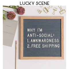 DIYフェルトメッセージボード 無垢材フレーム