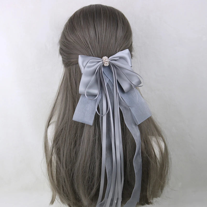 イベント・ハロウィングッズ|令嬢風 特大リボンヘアアクセサリー