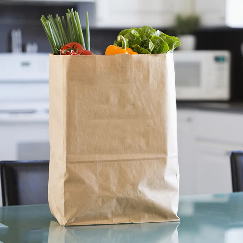 |ノベルティ用品 | クラフト紙製 紙袋バッグ 10枚入