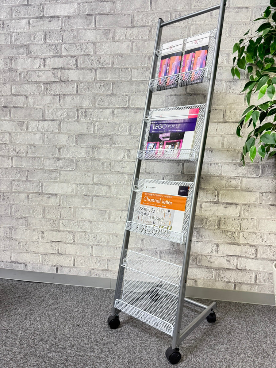 スリムチラシスタンド 1列4段|誉PRINTING