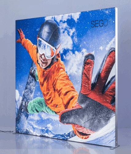 セゴLED内照式バックパネル 100×100|誉PRINTING