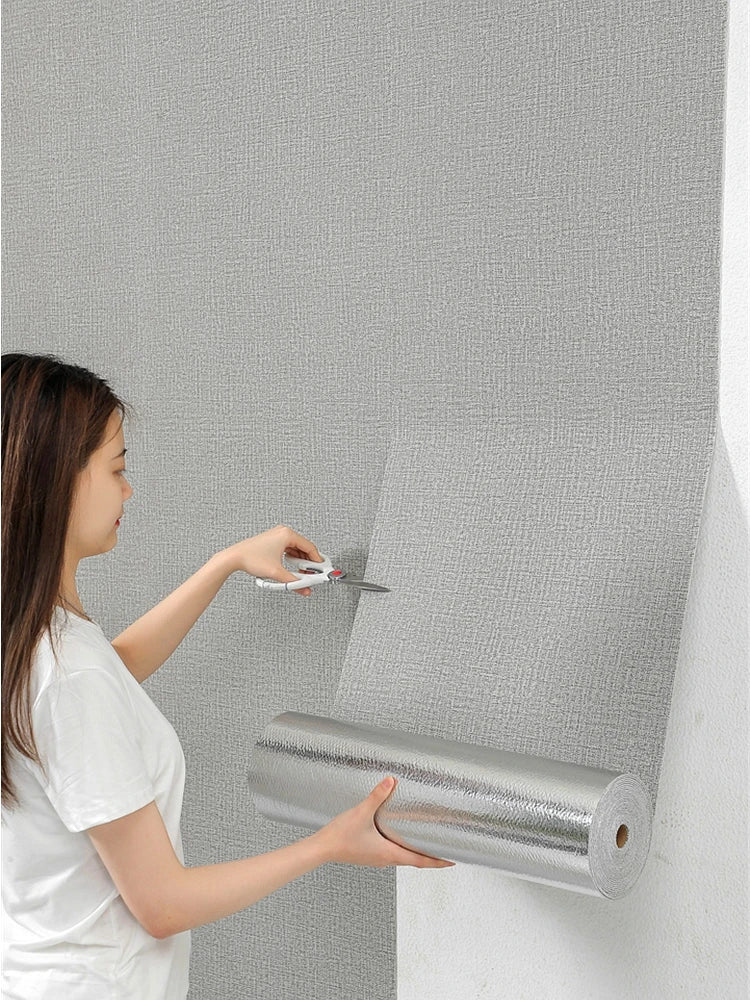 壁面装飾 インテリア用壁紙風カラーシート 50c幅 長さ2.8M 防水・難燃・遮音