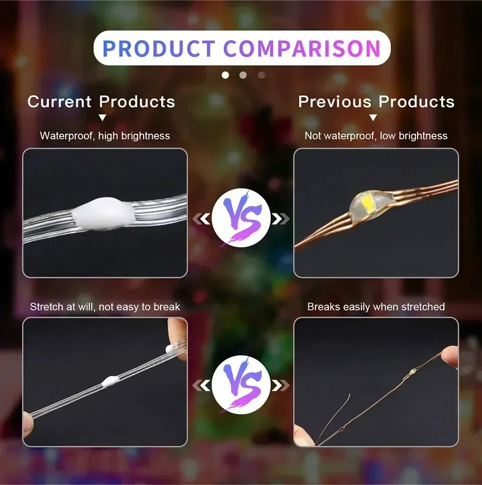 イベント・クリスマス装飾|LEDクリスマスライト Bluetooth対応(5M/10M/20M)