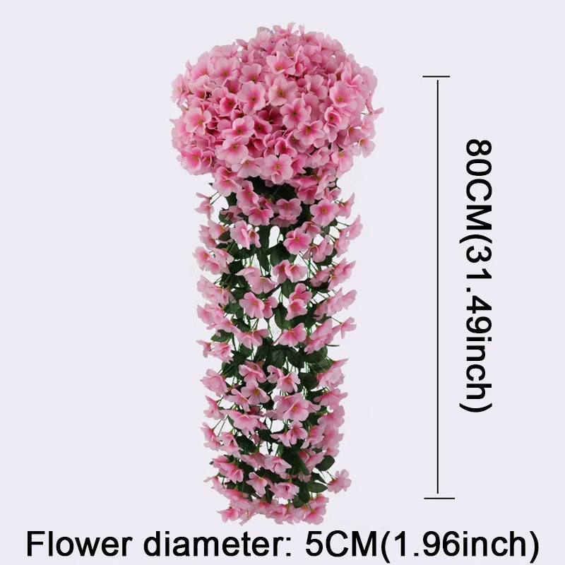 人工バイオレット 吊り下げフェイクフラワー