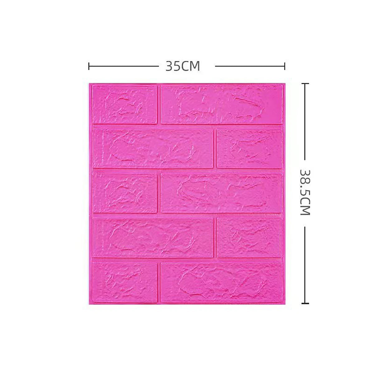 DIY用 レンガ風ステッカー 35x38.5cm 5pcs/15pcs/30pcs 大容量セット