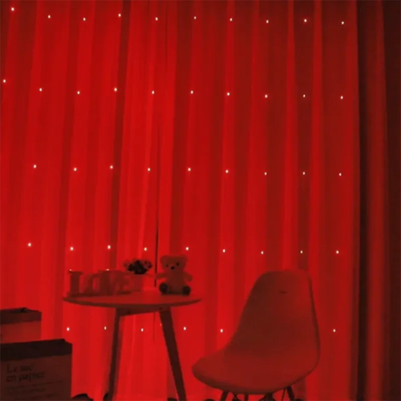 カーテンライト|イベント・クリスマス装飾|防水クリスマスカーテンライトUSB接続(幅3M/4M/6M)