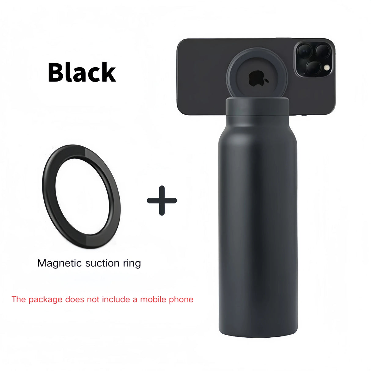 |イベント・ノベルティ用品 | スマホォルダー付き断熱ステンレスボトル | 700ml