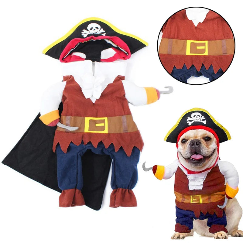 イベント・ハロウィングッズ|ペット海賊コスチューム