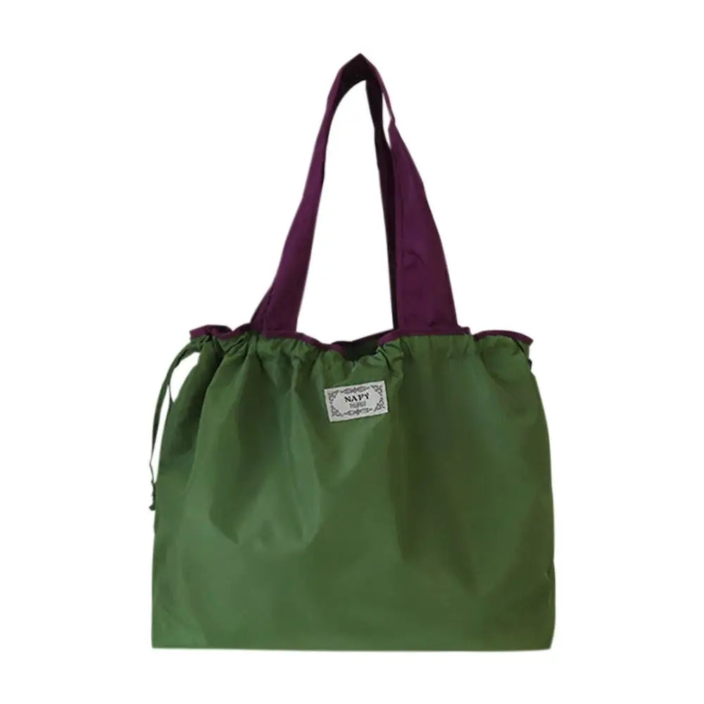 |ノベルティ用品 | 折り畳み可能 巾着型エコバッグ | 47×35cm