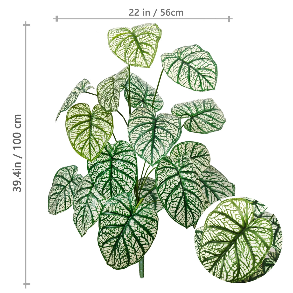 60~103cm・40.55インチ・人工モンステラ・ポトス