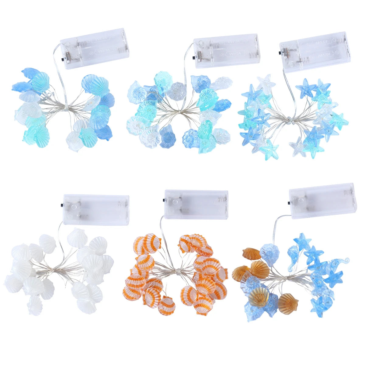 パーティー・インテリア用装飾 シェル&スター LEDライト パーティー装飾