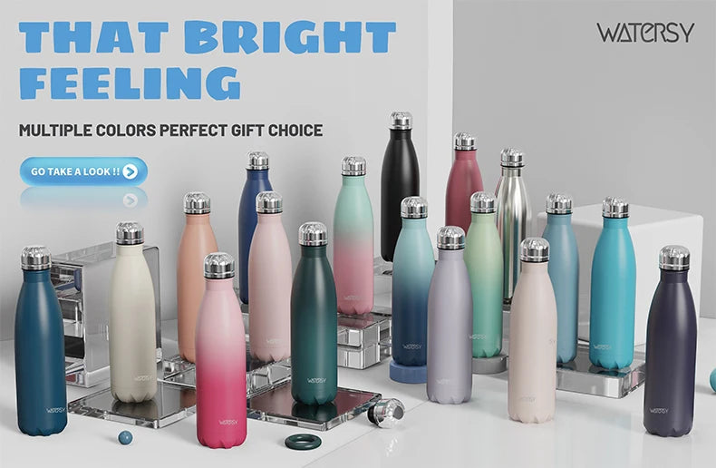 |イベント・ノベルティ用品 | ステンレス断熱ウォーターボトル | 500ml