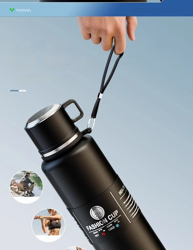 |イベント・ノベルティ用品 | ポータブル魔法瓶 ステンレスサーモス | 600~1500ml