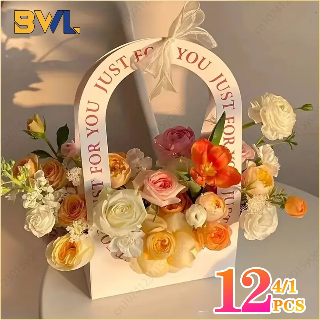 多目的折りたたみ式フラワーバスケット