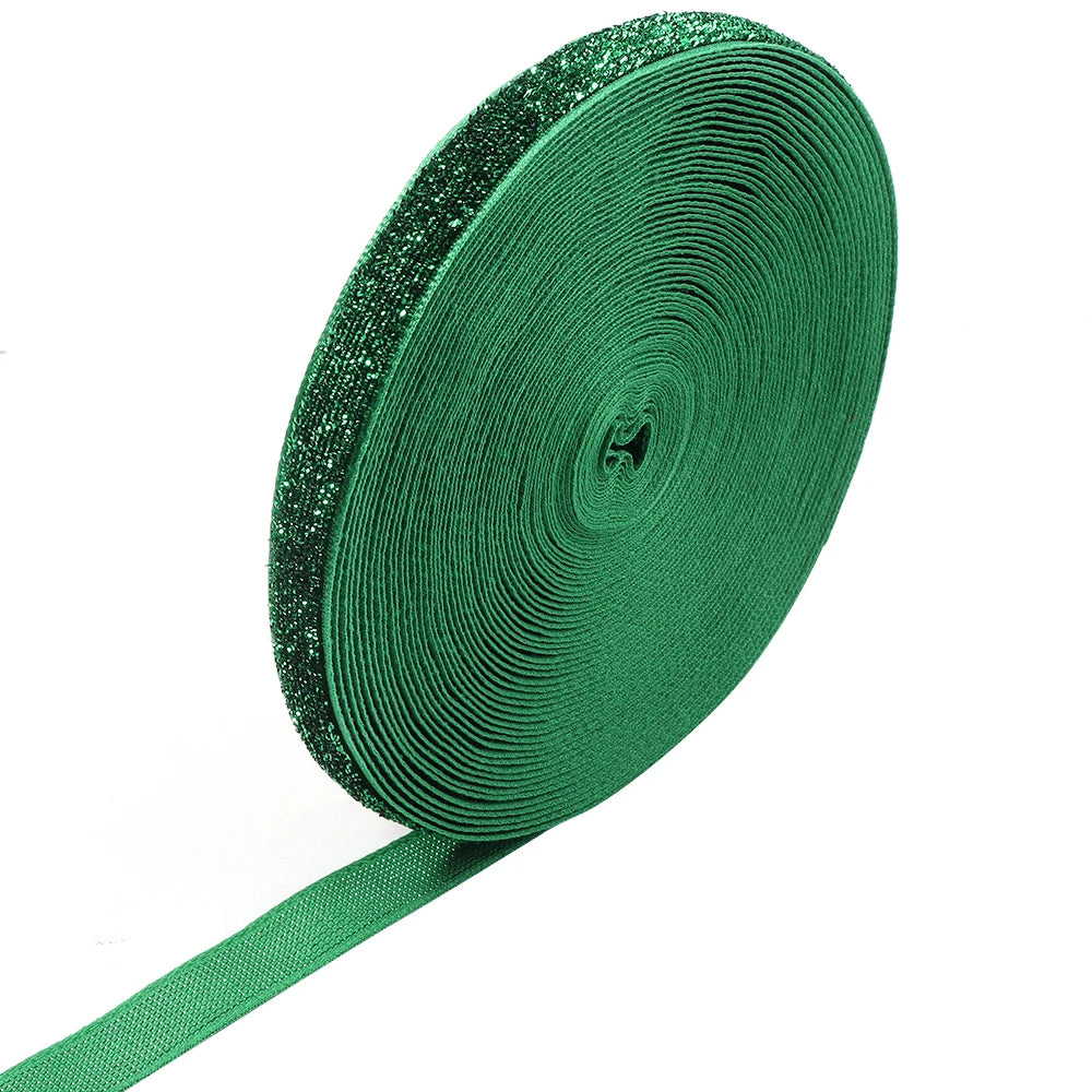 グリッターリボン 5-10ヤード 結婚式・クリスマス用