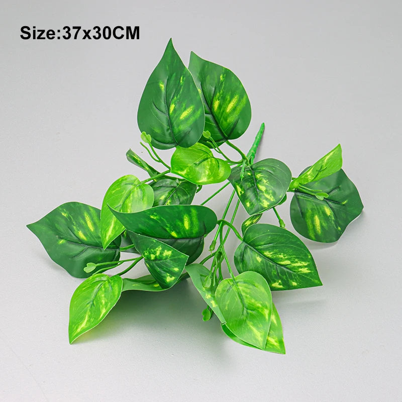 人工植物・ヤシの葉・背景・アクセサリー