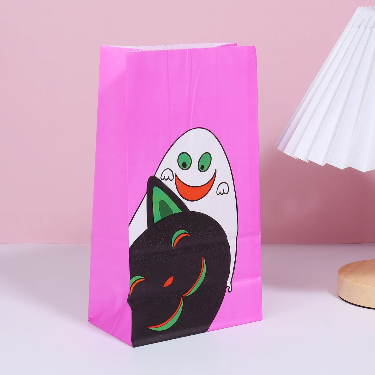 イベント・ハロウィングッズ|クラフト紙ギフトバッグ 12枚セット
