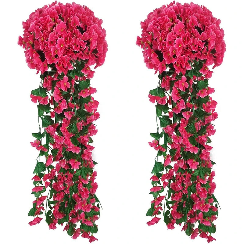 パーティー・インテリア装飾|ベゴニア造花ブーケ( 80cm)