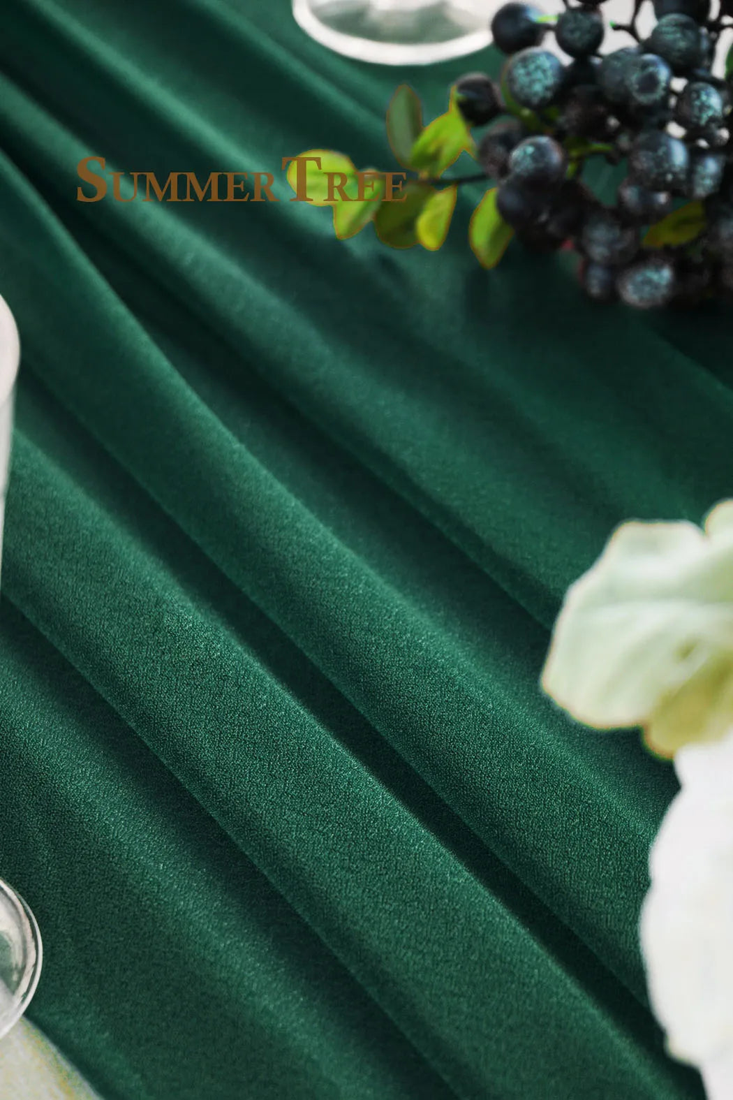 ウェディングアーチ用シフォンカーテン10m