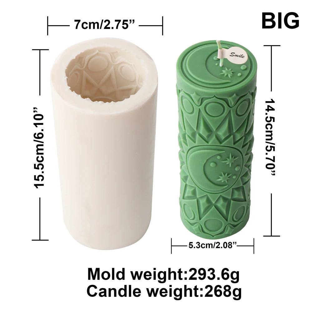 クラフト・DIY用|ハンドメイドキャンドル用 オリエンタル柄型