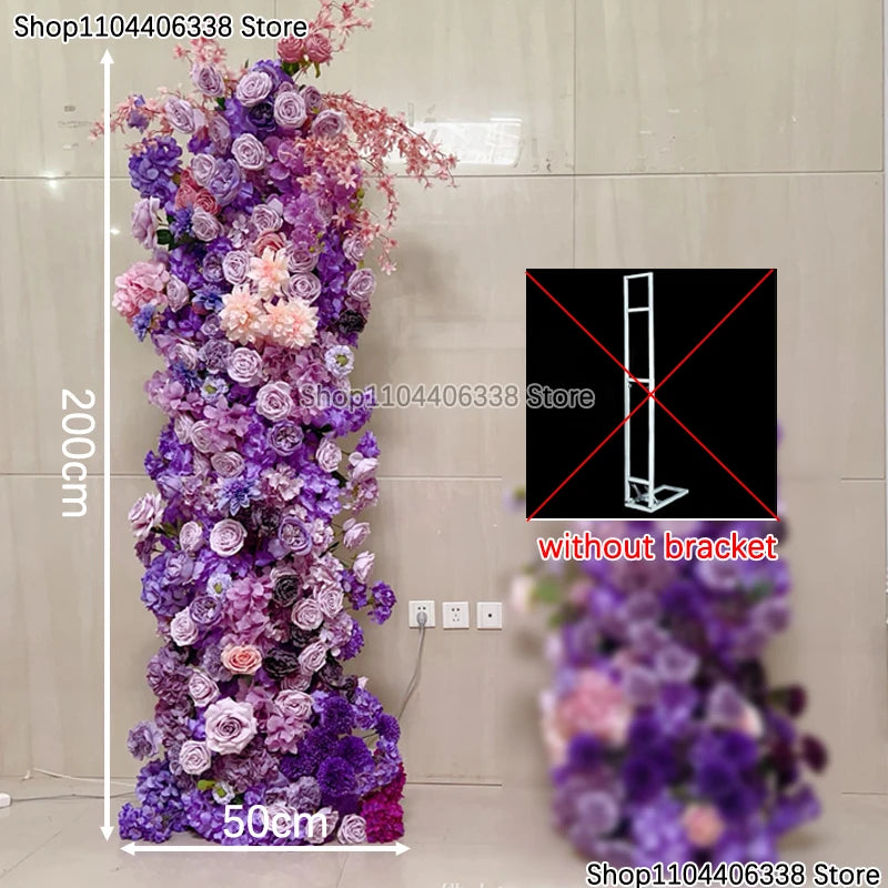 ロマンティックパープル フラワーデコレーション