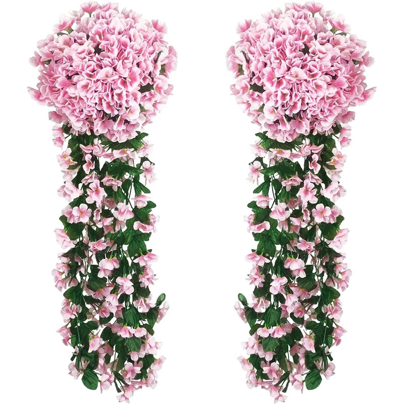 パーティー・インテリア装飾|ベゴニア造花ブーケ( 80cm)