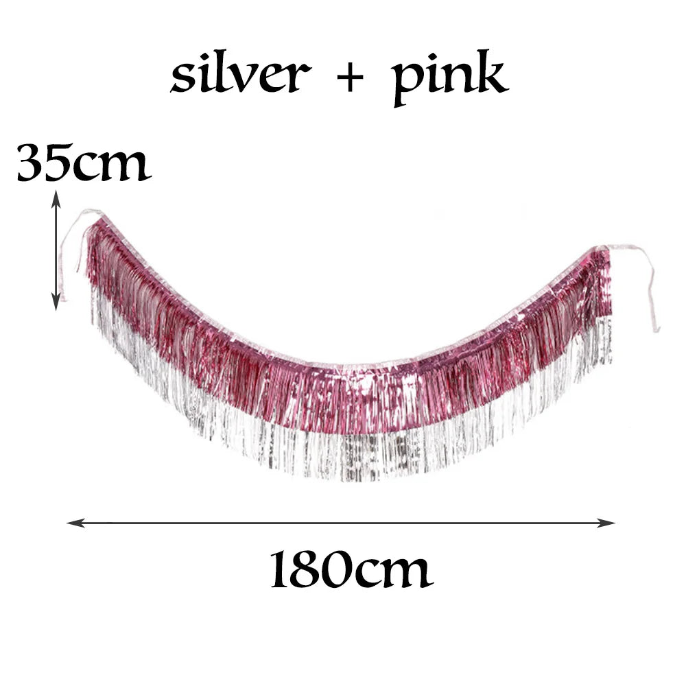 クリスマスガーランド|イベント・クリスマス装飾|プレミアムホイルガーランド2M 4層デコレーション