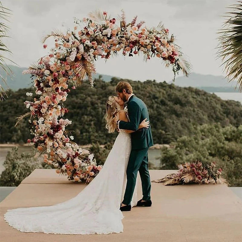 イベント・パーティー装飾 ムーン型デコレーションフレーム 2カラー展開