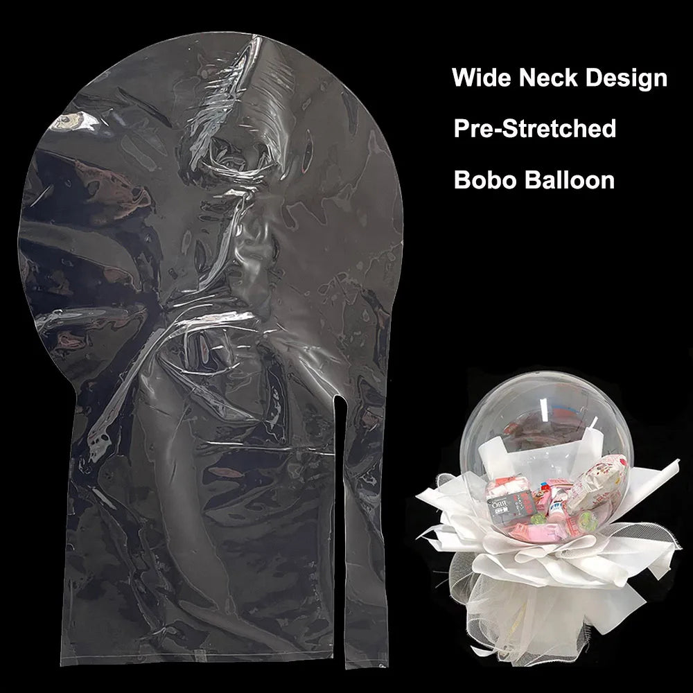 透明バブルボボバルーン 結婚式・誕生日用