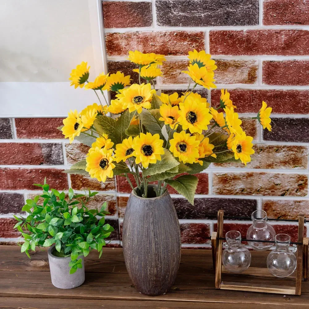 52.5cm ひまわりのアーティフィシャルフラワー