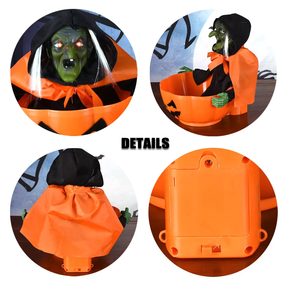 イベント・ハロウィングッズ| 魔女キャンディボウル デコレーション