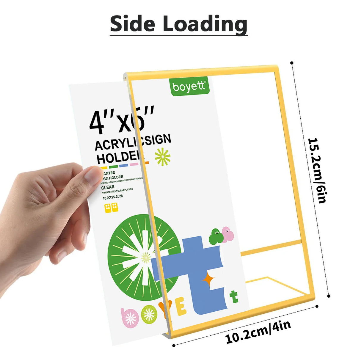 イベント・結婚式装飾|ゴールドアクリルサインホルダーフレーム