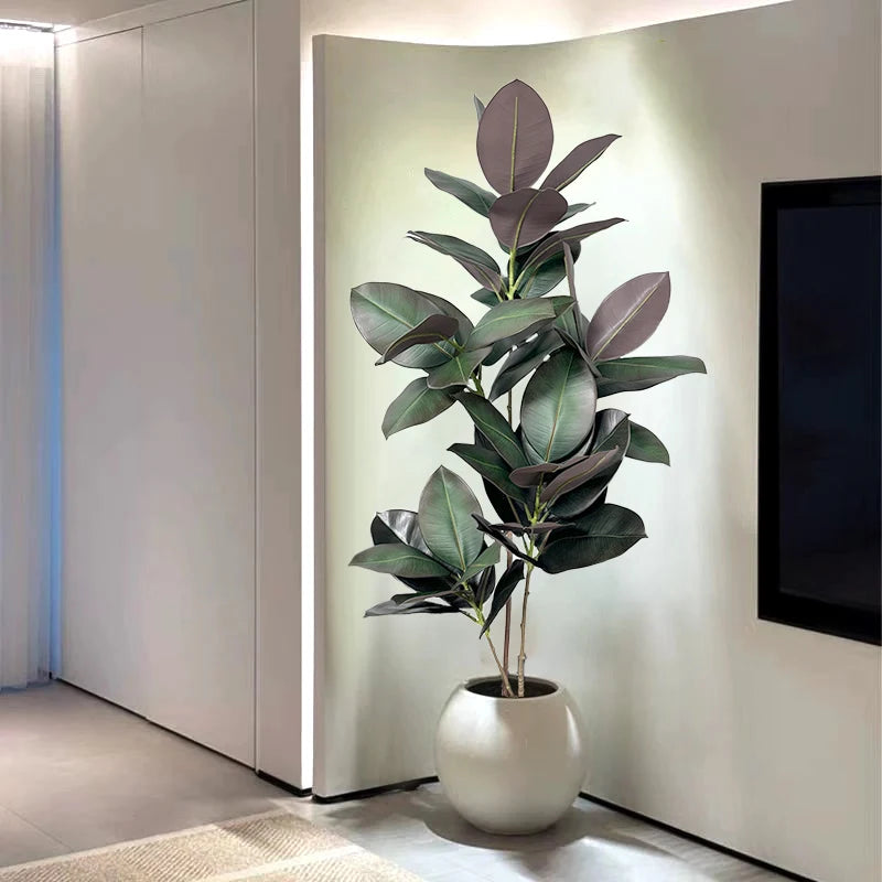 70~150cm・人工フィカスツリー・フェイクトロピカル植物・プラスチックゴム枝