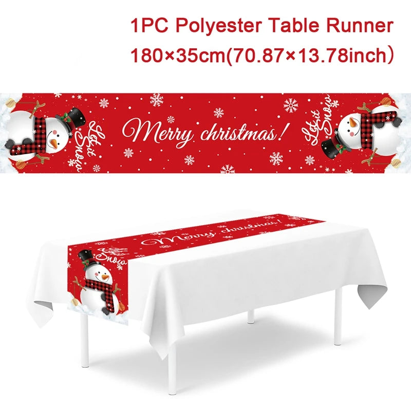 クリスマステーブルクロス|クリスマステーブルランナー