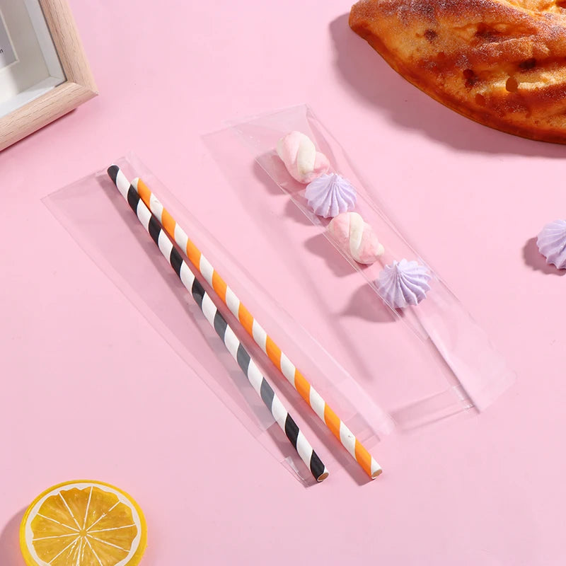 |イベント・ノベルティ用品 | 透明OPP袋 100枚セット | W5×H20cm